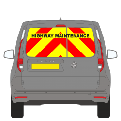 VW Caddy 2021 on Window Panel Magnetics (VCAD025)